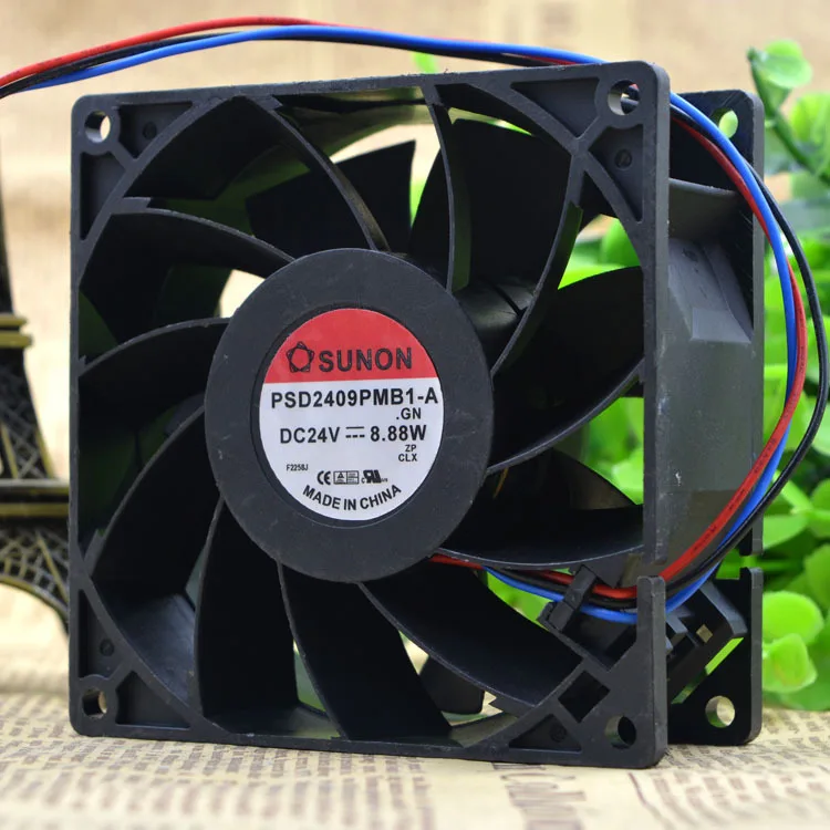 Для Охлаждения SUNON PSD2409PMB1-A 24V 8,88 W 9225 инверторный вентилятор 9,2 см
