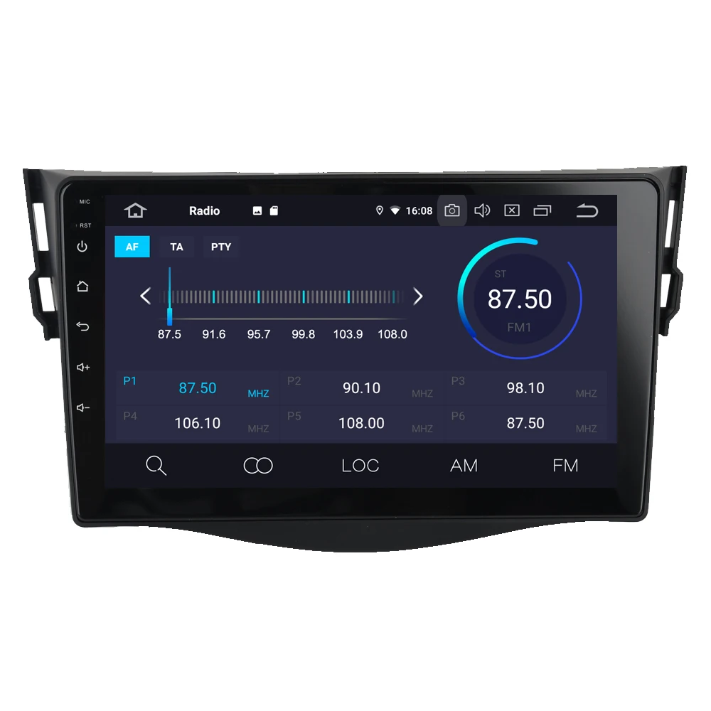 Best RoverOne For Toyota RAV4 2009-2012 Android 9.0 Autoradio Car Multimedia Player Bluetooth Radio GPS Navigation Head Unit NO DVD 7