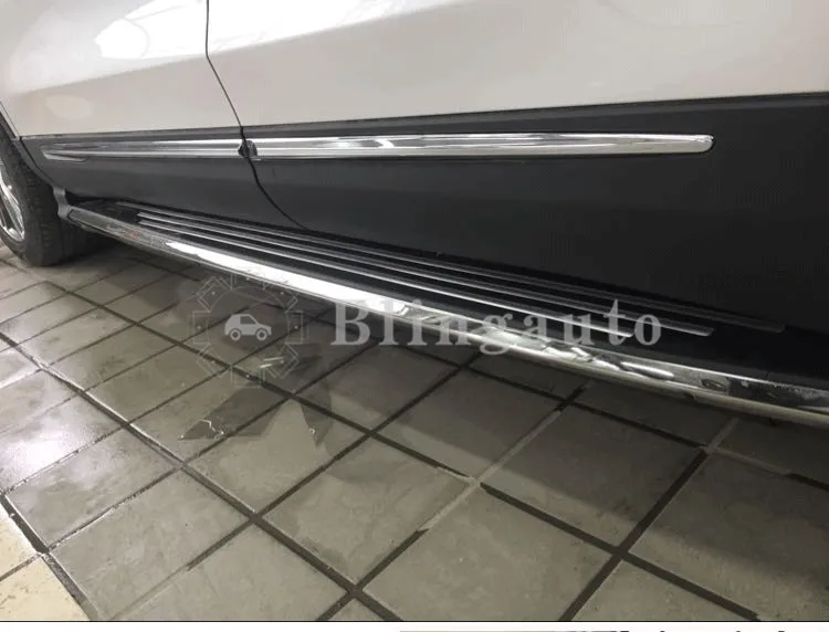 Подходит для Lincoln MKX- 2 шт. Левая Правая Беговая доска боковые шаги nerf бар автомобиля педаль боковой лестницы