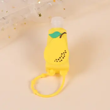 

Cute Kids 30ml Empty Travel Bottle Hand Sanitizer with Silicone Case Leak Proof Refillable Portable Containers Random color new
