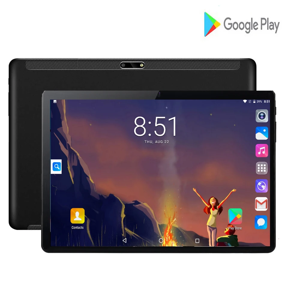 Новый 10 дюймовый планшетный экран mutlti touch Android 7 0 четырехъядерный ОЗУ 2 Гб ПЗУ 32