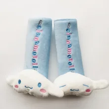 Coussin de protection d'épaule de voiture avec dessin animé Sanrio, Kawaii cannelle oroll, rembourrage de ceinture de sécurité automobile, housse, cadeau pour enfant