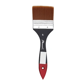 

School Acrylic Drawing Accessories Paint Brush Nylon Hair Art Supplies Portable Gouache Watercolor Oil Soft Professional Wall