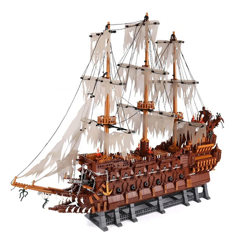 Pirates Ship Lepinblocks 16016 16006 16009 22001 Compatible 10210 70618 4184 4195 Building Bricks Educational Toys Gifts