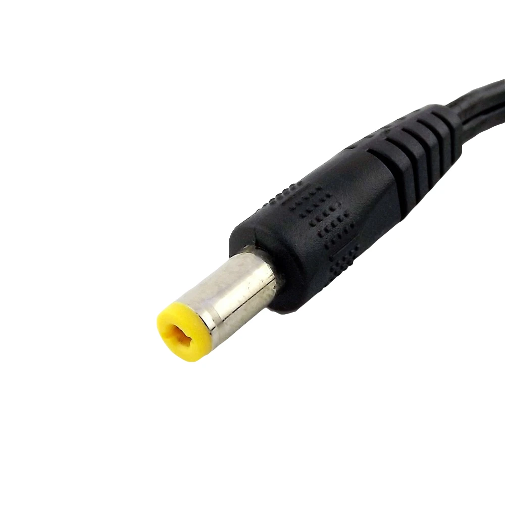 5.5mm x 2.1mm Male to Male DC Power Adapter Cable 18AWG for Passive PoE Splitter