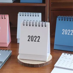 Calendrier de bureau Portable 2022, double Agenda quotidien, Table planificateur annuel, organisateur de liste de choses à faire, bricolage 