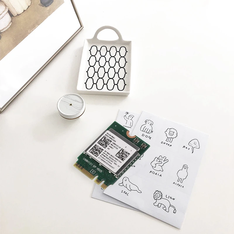 Беспроводной адаптер для Realtek RTL8723BE 802.11N WiFi карта Bluetooth 4,0 NGFF карта SPS 843338-001 300 Мбит/с