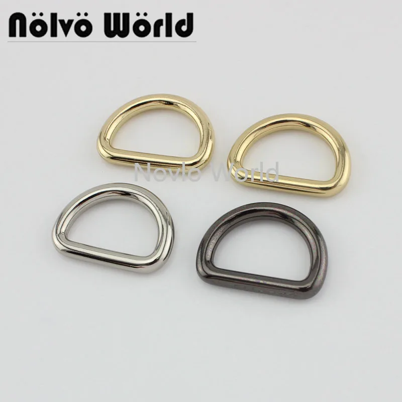 Мир Nolvo 5 20 3/4 шт. 4 цвета 20*13 мм дюйма тонкое d образное кольцо 2 см массовые