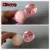Rhinstone Contact Lens Case Cute Pinky Cat Pocket Lenses Box Удобная Дорожная коробка для Контактов Контейнер CB0779