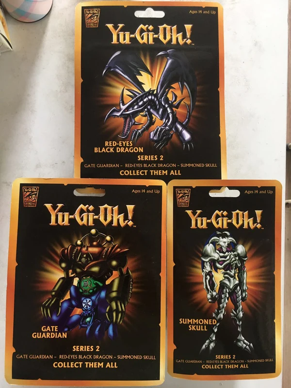 Yu gi oh NECA Ограниченная серия подвесные открытки ПВХ кукла коробка товары настоящий красный глаз черный дракон дверь Бог