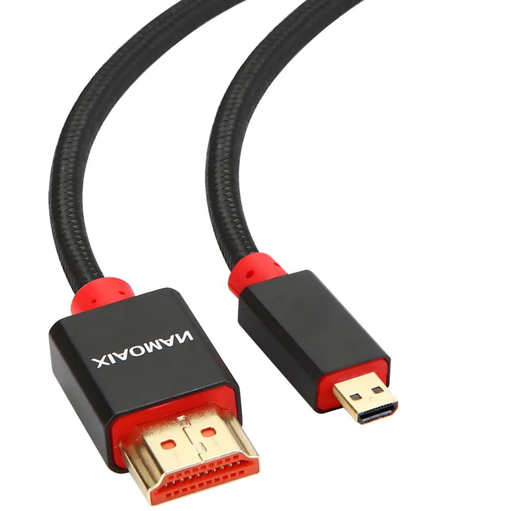 Кабель Micro HDMI к для GoPro Hero 7 Black 6 5 4 A6000 камера Asus Zenbook Yoga|Кабели HDMI| |