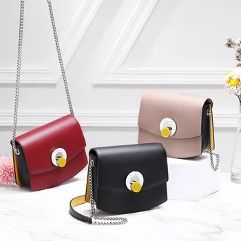 

Simple Cute Bag Special Offer WOMEN'S Bag Versatile Genuine Leather Crossbody Bag Fashion MORI Series Small Black Bag
