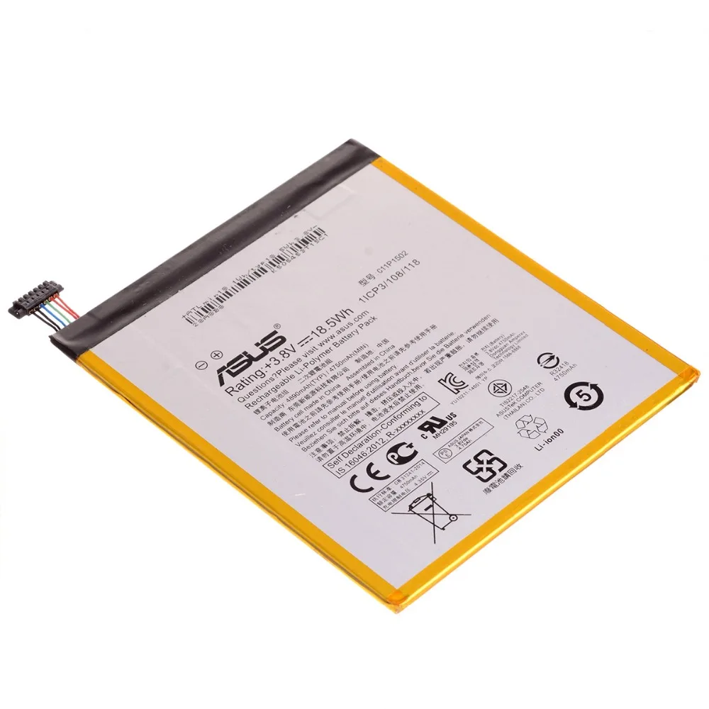 Аккумулятор для ASUS ZenPad 10 Z300C Z300CL Z300CG C11P1502 батарея 4890 мАч полная емкость