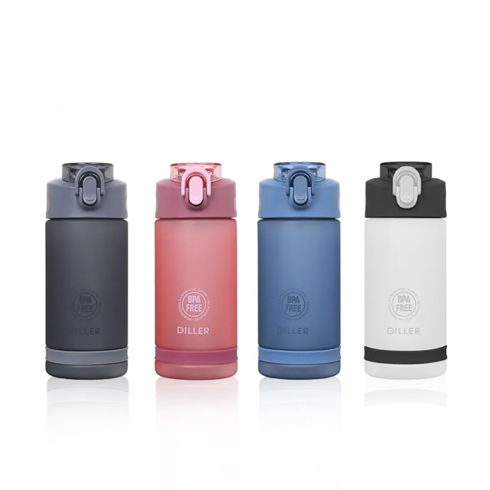 Матовая бутылка для воды с соломинкой BPA Free Tritan материал непротекающая чашка 550 мл 750 мл 850 мл чайник для любителей фитнеса