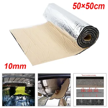

10MM Car Truck Trailer Soundproof Deadening Mat Firewall Insulation Audio Noise Insulator Heat Sound Thermal Proofing Pad Parts