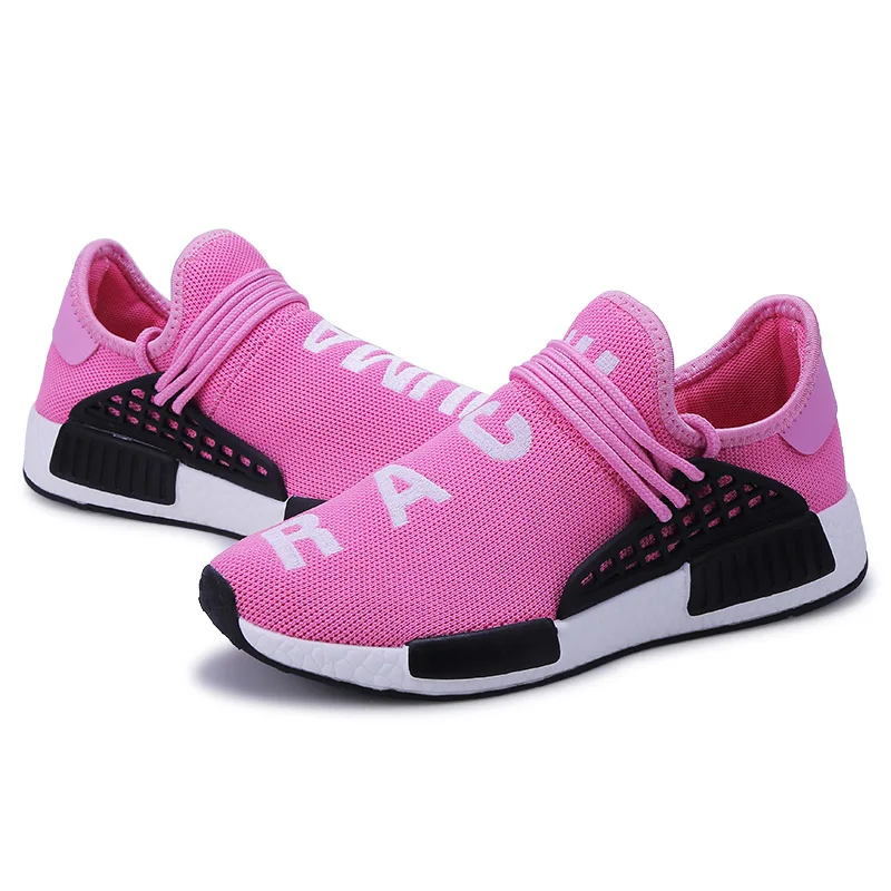 Couple sports shoes mesh breathable casual running shoes Korean lace non-slip gym training shoes student tide shoes