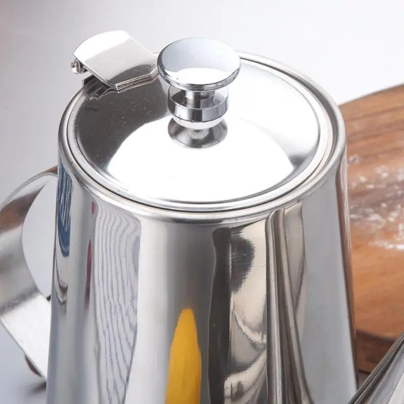 1.5L чайник для кофе из нержавеющей стали, ручной чайник для ресторана ...