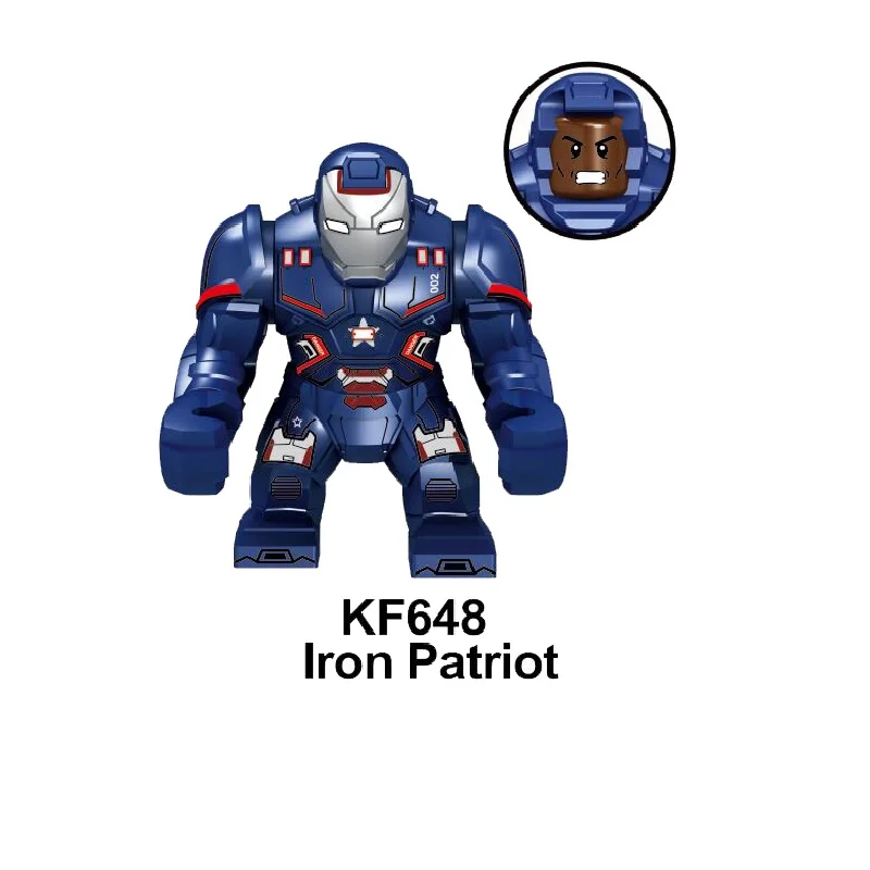 KF648 20Pcs No Box 20 шт. строительные блоки Супергерои Мстители 4 Infinity War Mark 41 30 50 42 Железный человек Фигурки для детей игрушки KF6064 - Цвет: KF648 20Pcs No Box