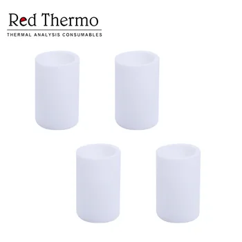 

50μl Alumina crucible for PerkinElmer,DuPont TGA DSC consumables DTA sample pan DSC sample holder Red Thermo10pcs/lot