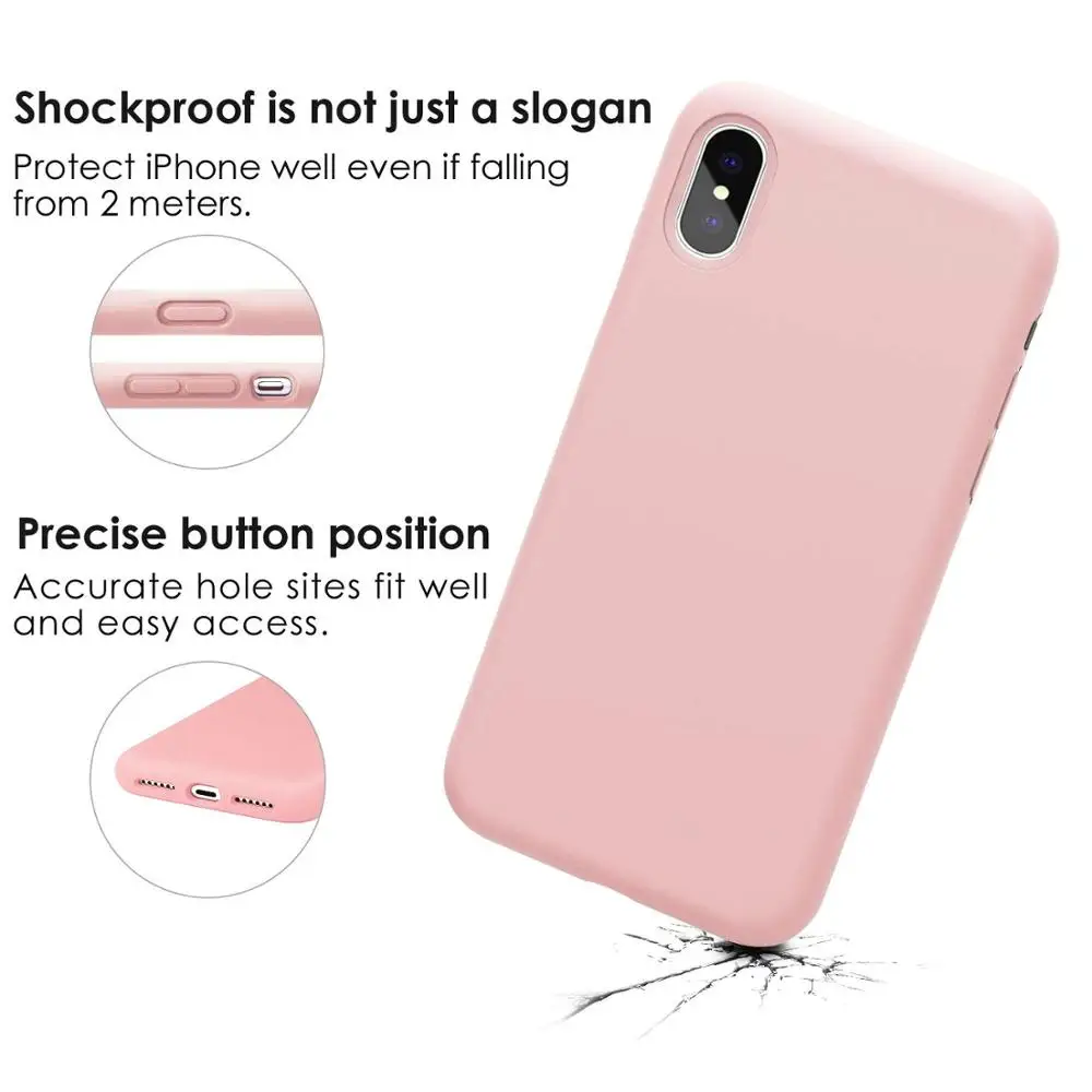 Официальный чехол для телефона из жидкого силикона iphone 12 11 Pro Max Mini X XS MAX XR 7 8 6S Plus SE