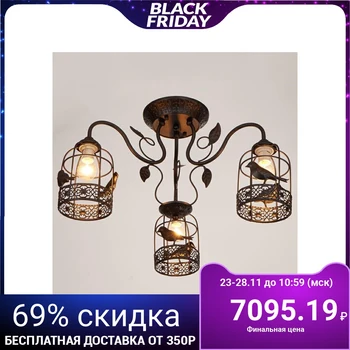 

Chandelier 669622/3 E14 40W black 59x59x33 cm 4612422