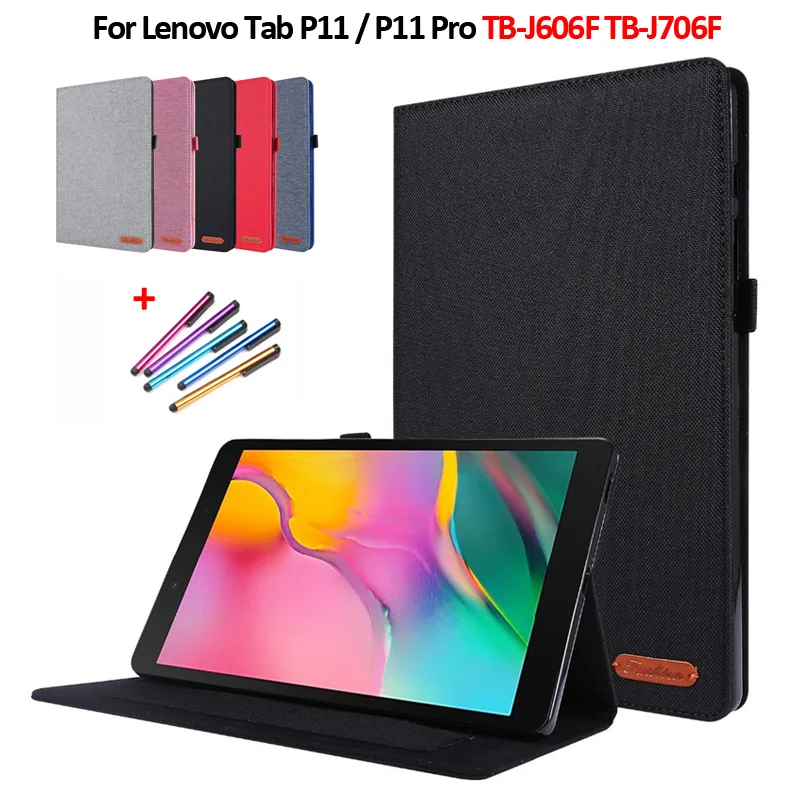 Per Xiaoxin Pad Pro 2021 / Xiaoxin Pad Plus Custodia Cowboy Flip Cover Funda Per Lenovo Tab P11 Custodia Tablet Per Lenovo Tab P11 Pro