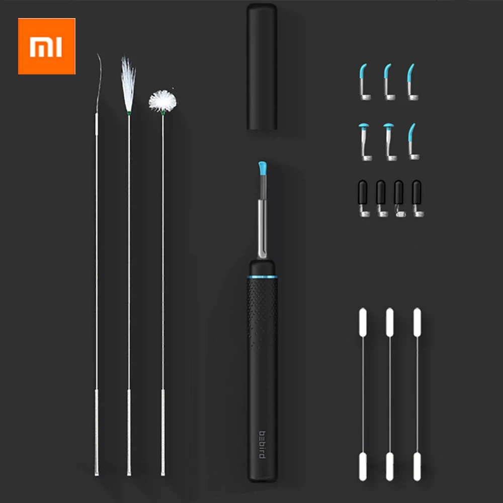 

Xiaomi Bebird M9 Pro Visual Smart Ear Stick 300w In-Ear Cleaning Endoscope 17in1 Ear Picker Tool Set 350mAh with Charged Base