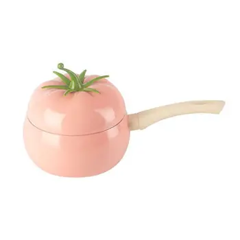 

Fruit Tomato Shape Frying Pan Cooking Pot Saucepan Induction Cooker Aluminum Cookware Nonstick
