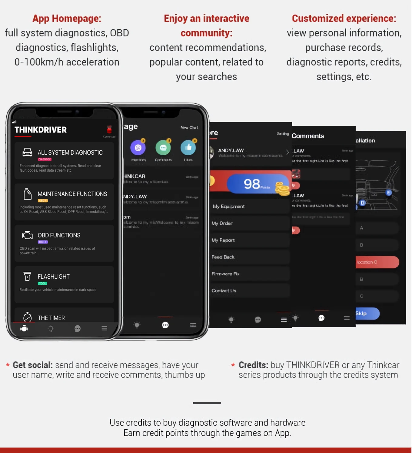 Automotive OBD2 Car Diagnostic ABS Airbag Engine Scanner Bluetooth Code