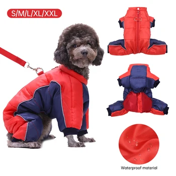 

Dog Clothes Winter Waterproof Pet Dog Clothes For Dogs Coat Jacket Cotton Ropa Perro French Bulldog For Dogs Pets Clothing Hot