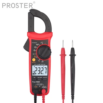 

Proster for Uni-T UT202A+ Digital Clamp Meter 600A AC DC Volt AC Amp Ohm Tester LCD Digital Multimeter Handheld Tester