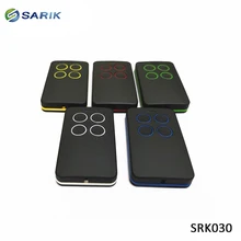 Электрическое устройство для открывания двери гаража с копией лицом к лицу, пульт дистанционного управления, 4 кнопки, 433 МГц, передатчик для автомобильных ворот, Дубликатор, код прокатки