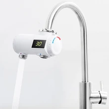 xiaoda 220V 3000W Electric Faucet 3s Fast Instant Heating LED Display IPX4 Waterproof from Xiaomi youpin