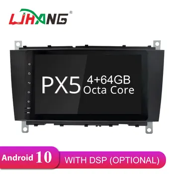 

LJHANG Car Radio Multimedia Player Android 10 for Mercedes Benz SLK class R171 SLK200 SLK280 SLK300 2000-2011 GPS Navigation DSP