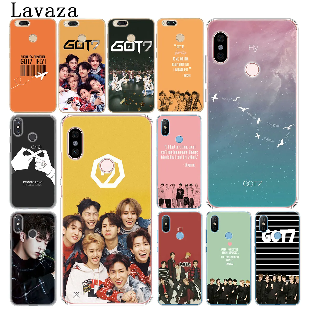 Lavaza GOT7 JB Марк Джексон BAMBAM чехол для телефона Xiaomi Redmi K20 Pro 8A 7A 5A 6A Note 8 7 5 4 4X6 крышка |