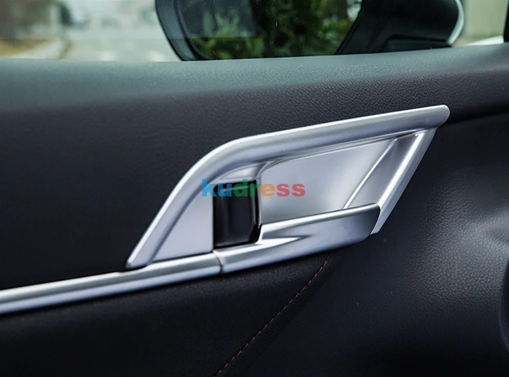Для Toyota Camry автомобильный Стайлинг ABS матовая внутренняя дверная ручка крышки отделка украшения авто аксессуары 4 шт