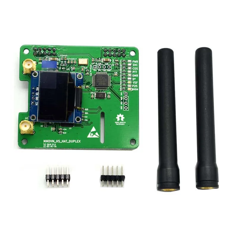 Топ Mmdvm дуплексная точка доступа поддержка P25 Dmr Ysf Nxdn Dmr слот 1 и слот 2 с oled-дисплеем для Raspberry Pi