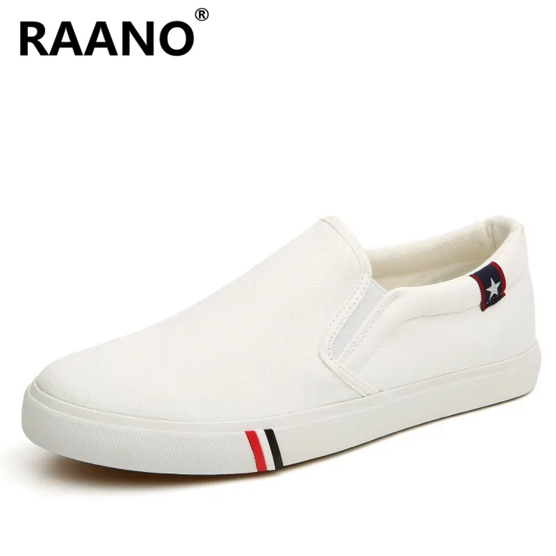 

Men's women's Canvas Shoes Unisex Denim Slip On Casual Shoes New Breathable Male Footwear Spring Autumn Lovers White Sneakers