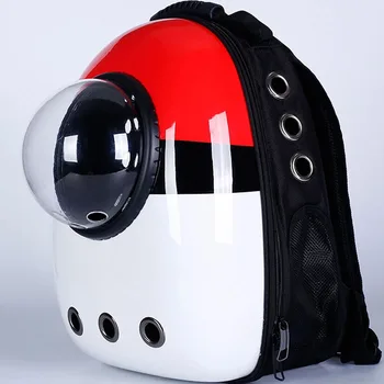 

High Quality Breathable Space Capsule Astronaut Bubble Travel Bag Transport Carrying Cute Small Dog Cat Carrier Pet Backpack