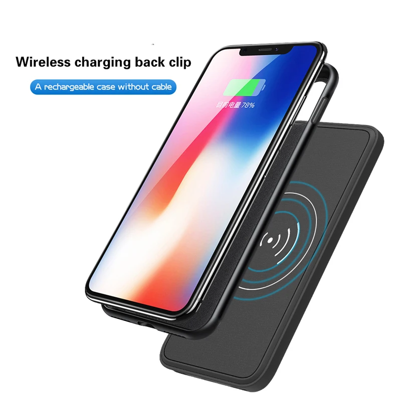 Чехол-аккумулятор для iPhone XR X Xs Max 8 Plus 5000 мАч | Мобильные телефоны и аксессуары