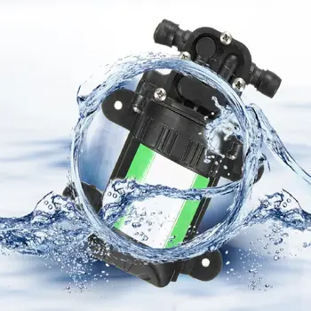

12V DC 12.5cm Water Pump for Home Camper Caravan Marine high pressure water pump DC booster pump diaphragm pump 4 foot pump