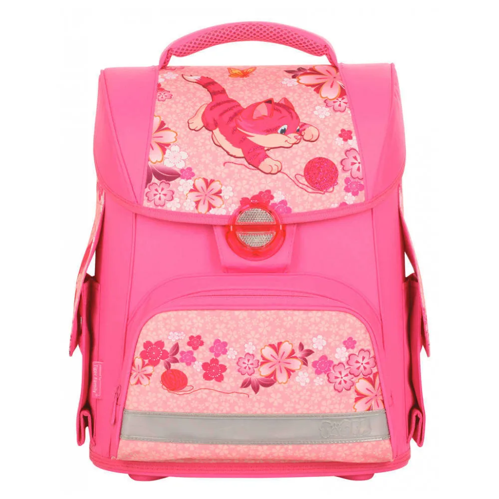 Ранец школьный Tiger Cosmic Collection, 39х34х21 см, розовый