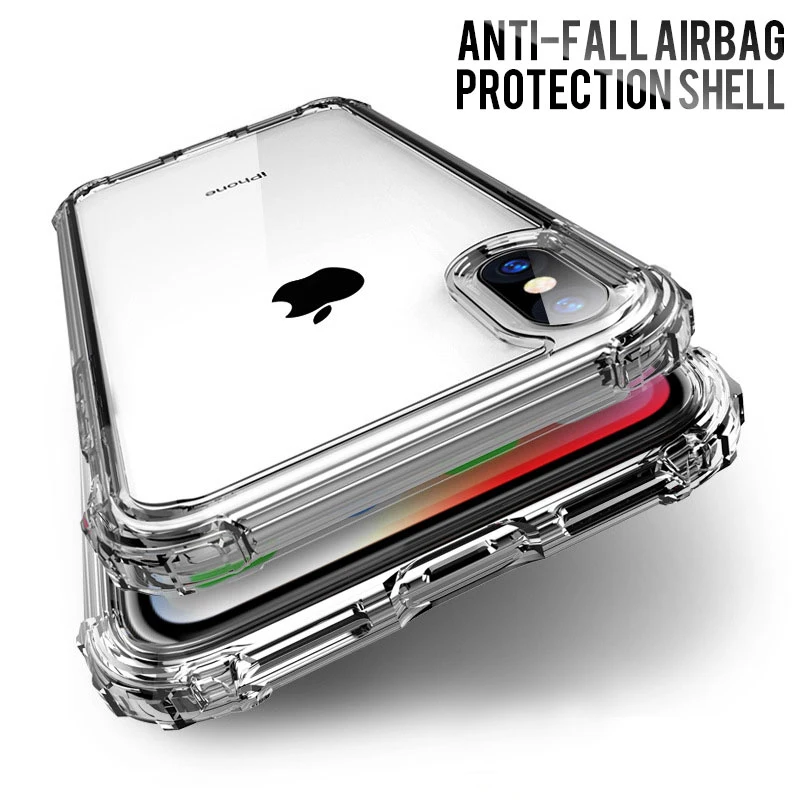 Shockproof Case For Samsung J2 Prime Pro J3 J4 J5 J6 Plus J7 Max J8 J510 J527 J710 J727 G532 Transparent Phone Airbag Cover | Мобильные