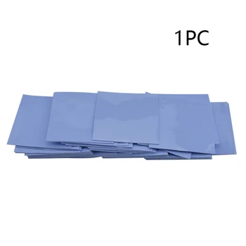 

Accessories Blue CPU Cooling Wear Resistant Heatsink Films Thermal Conductive Soft Sheet Silicone Pad Not Cut For Laptop