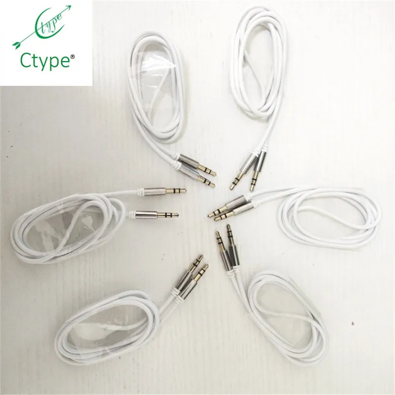 Manufacturers direct 1.0 m Av Stereo Plug Ofc High Grade Car 3.0mm -3.5mm For Portable CD/MP3 player and other hot style spot |