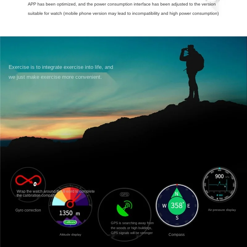LOKMAT TK04 Smart Watch Sport Call Heart Rate
