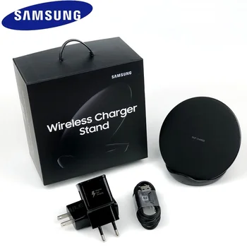 

Original Samsung Fast Wireless Charger Qi Smart Quick Charge adapter for Galaxy S9 S10 Plus Note 9 10 iPhone X XR XS Max 11 Pro
