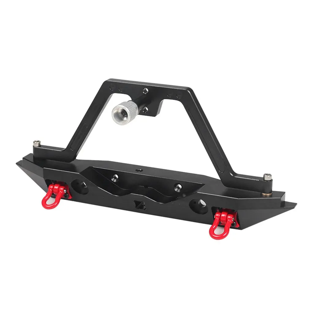 TRX4 металлический задний бампер запасная шина стойка с светильник для 1/10 RC Гусеничный автомобиль Запчасти Аксессуары TRAXXAS TRX4 TRX-4 черный