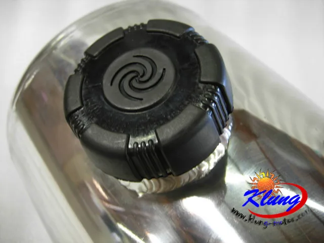 Klung 20x62cm Aluminum alloy polished 20L gas tank, fuel tank with fuel indicator for goka ,roekta,bms buggies,go kart,utv