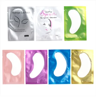 

50 Pairs Eyelash Under Eye Pads Lint Free Supplies Lashes Extension Eye Gel Patches Wraps for Professionals Makeup Tools